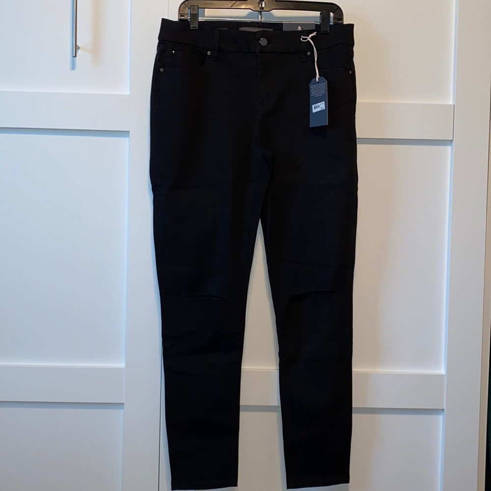 Women’s black denim jeans